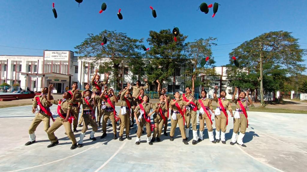 BoSanyo's tweet photo. Celebrated NCC Day on 27 Nov 2022 at KV Duliajan. https://t.co/JIZrqd4fTa