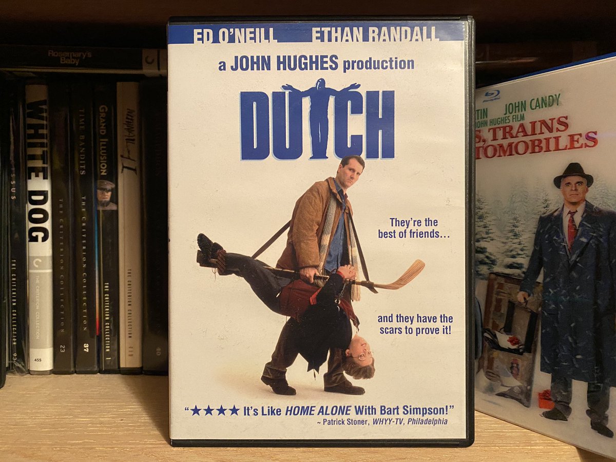 filmanthropica's tweet photo. #nowwatching one of my favorite #Thanksgiving comedies that I missed on the holiday. An underrated one that the critics criminally dismissed.

#dutch #dutchmovie #johnhughes #edoneill #20thcenturyfox #disney https://t.co/vo7ZFaTqb0