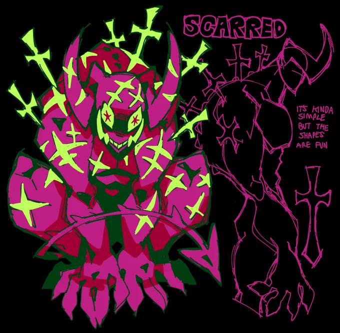 demon sketches 