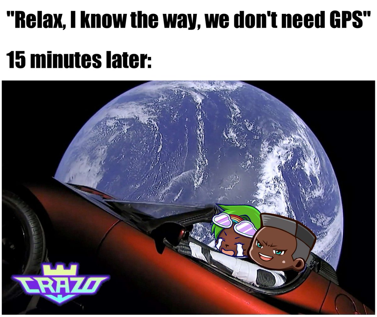 TheCrazos's tweet photo. Taking a ride in space😏...

And then Lizzie realized something wrong... 🙃

Every circle of friends has someone like this, if yours doesn't, there's a good chance that person is you🍭

#TheCrazos https://t.co/TtXeTqDuWQ
