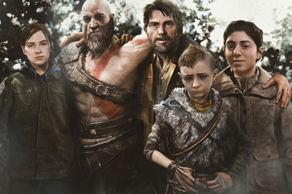 Gilbertbelieve2's tweet photo. @domthebomb Joel and Kratos. 👑👑 https://t.co/aSQzbuG3iH