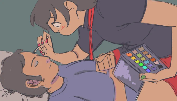 Testing to see if my tablet is working alright on this new pc with Hayato and Taki 