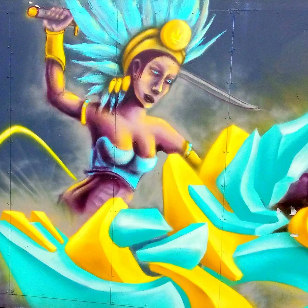 buff.ly/3i7YHAN?
Paris Street Art - Aztec Warrior Princess
#StreetArt #banksywall rt #banksyart #graffitiartcanvas #spraypaintart #streetartpainting #streetartoncanvas
#streetartcanvas #graffitiwallart #graffitiart #funkywallart #popcultureart #marvelart #banksycanvas