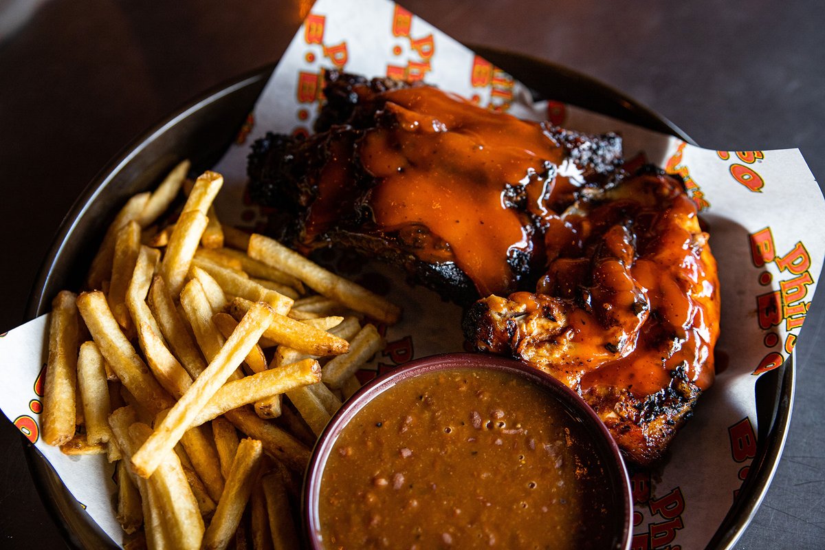 One of our favorites: Baby Back Ribs &amp; Chicken Dinner