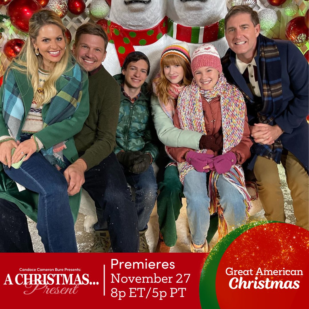Family dynamics can be complicated at Christmas, but reconnecting is priceless! #AChristmasPresent #GreatAmericanChristmas #GreatAmericanFamily #WelcomeHome <a href="/candacecbure/">Candace Cameron Bure</a> 🎄