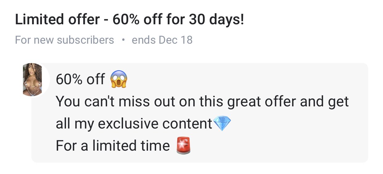 Carla Morelli on Twitter "Aprovecha este descuento 60 aún vigente