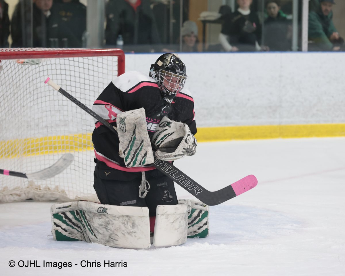 chriscapturedit's tweet photo. MILTON, ON - @OJHLCougars vs @MenaceOJHL - 5-2 Menace is this games final!! - © OJHL Images Chris Harris @ojhlofficial #leagueofchoice #Menacing #FearTheDarkness #Pinkintherink #CougarCountry https://t.co/7Ja0w1bhs9