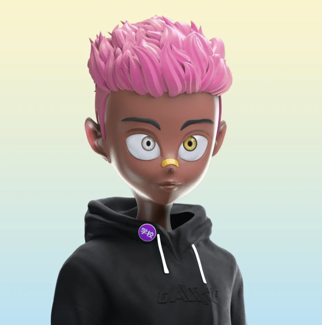 Just swept another 15 @GakkoVerse 🧹🧹🧹

We worked with the Team on their launch &amp; been super impressed with everything they’re doing, hoping for big things 💙🔥

Giving 1 away:
✅- Like, RT, Tag 3 Mates
✅- Follow <a href="/Hydraze420/">Hydraze 🏴‍☠️</a> &amp; @GakkoVerse 

Winner in 24 Hours ⏰ 
#NFTGiveaway