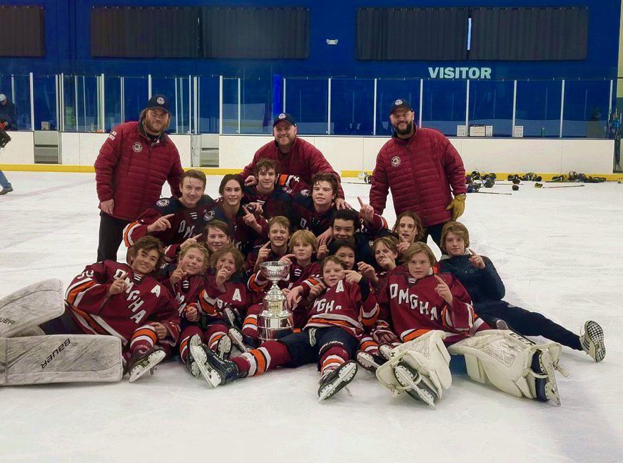 a_omgha's tweet image. CHAMPS !!! Boys get it done today over tournament host @HopkinsASquad 4-0. Great wknd and lots of fun, onto preparing for Roseau… #family #effortsfree #1chain @YouthHockeyHub @MYHockeyRanking @OMGHA2k @FollowThePuck