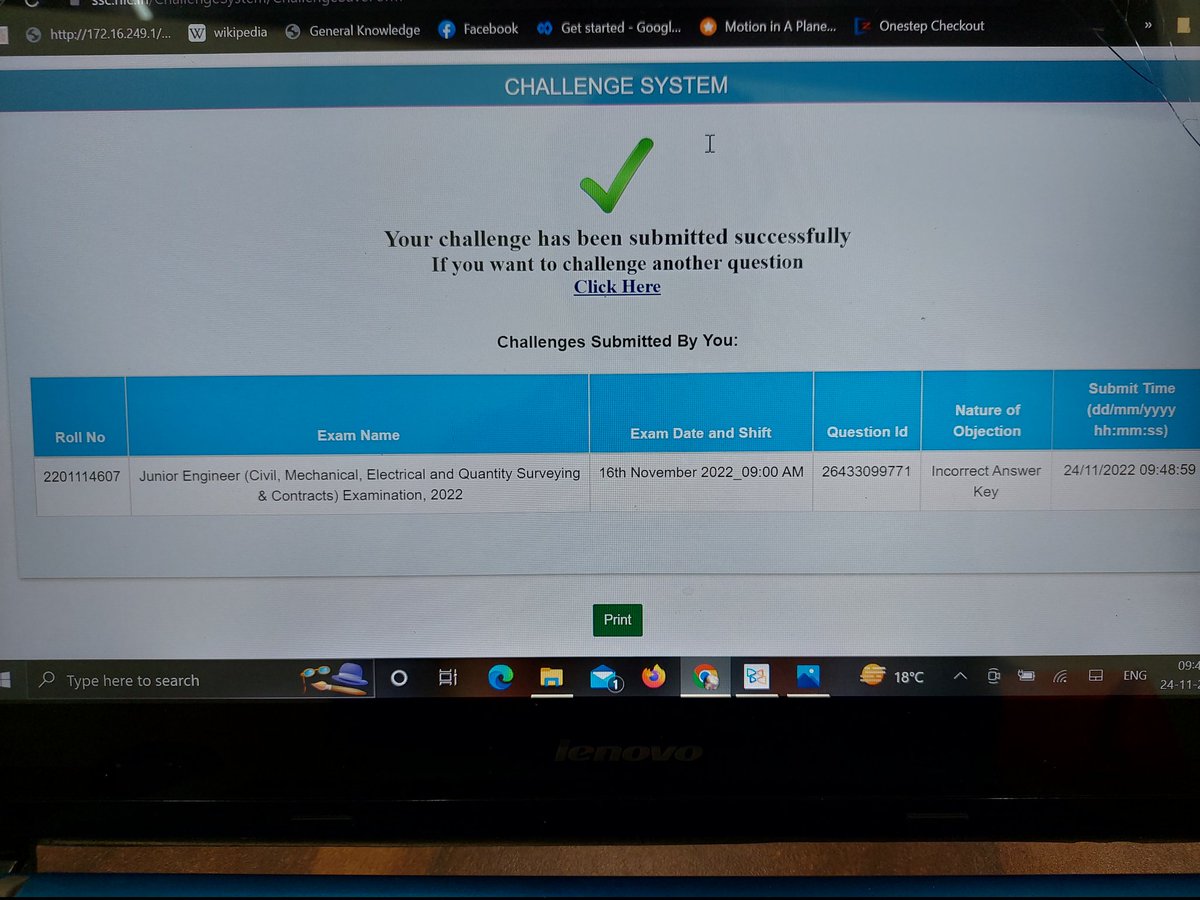 iamneersingh's tweet photo. Feeling looted as I have to pay money to prove the correct question correctly. @ssc_official__ @PMOIndia
First release Wrong answer then earn money, This is business @ssc_official__ . PLEASE STOP THIS. #SSC #wronganswerkey @TheLallantop https://t.co/ggbRgqz0Lm