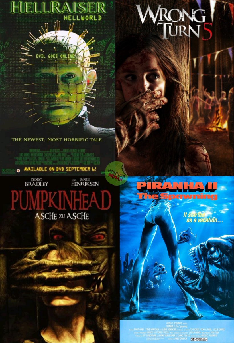 Pick one of these four #horror films and watch it forever!
#DougBradley #LanceHenriksen