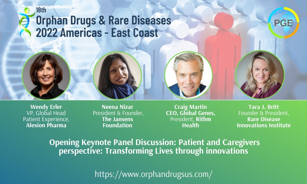 Traveling tomorrow to Boston for the Orphan Drug Conference. Excited to be a part of this wonderful opening panel. I always enjoy the quaint and focused nature of this conference.

#PatientLeaders #InnovationInScience #PatientPartners