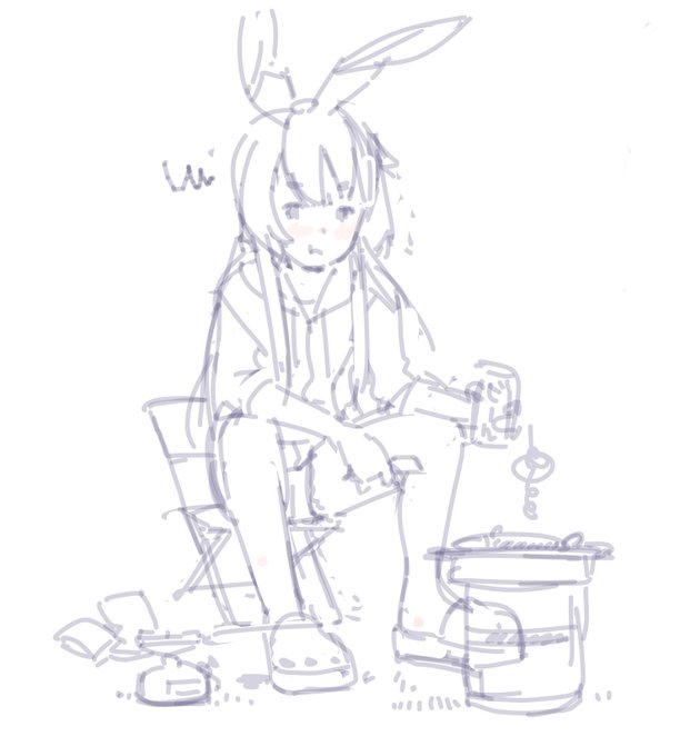 ラフのぽやんとした表情かわいいんで見て 