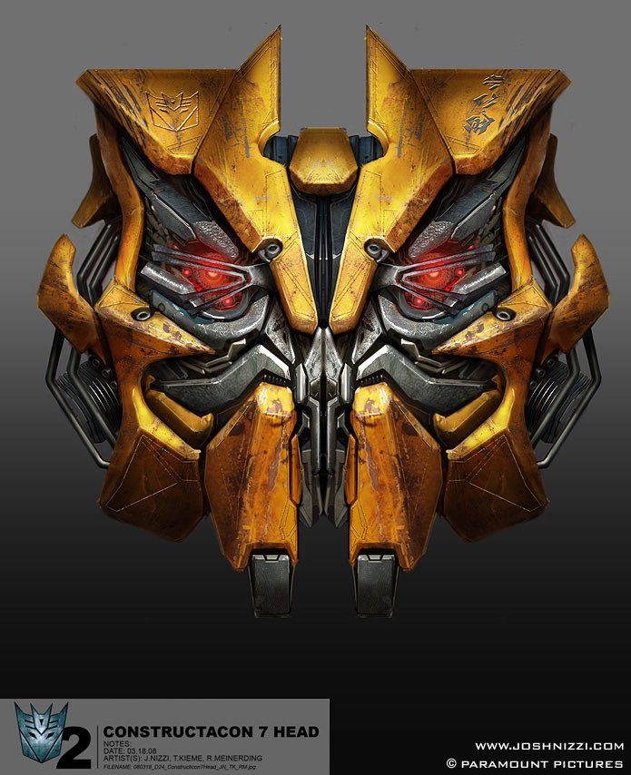 WildBayverse's tweet photo. The concept art for Scrapper’s head, features a misspelling of the name Constructicon. https://t.co/9wEK8FcFpp