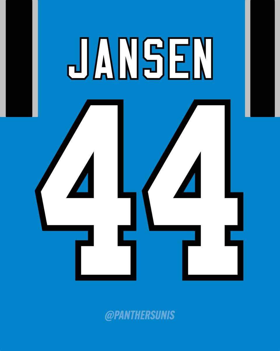 4⃣4⃣👏

Appreciation post for J.J. Jansen, who tied the record today for the most games played in a Panthers jersey (221)

<a href="/Panthers/">Carolina Panthers</a> | #KeepPounding