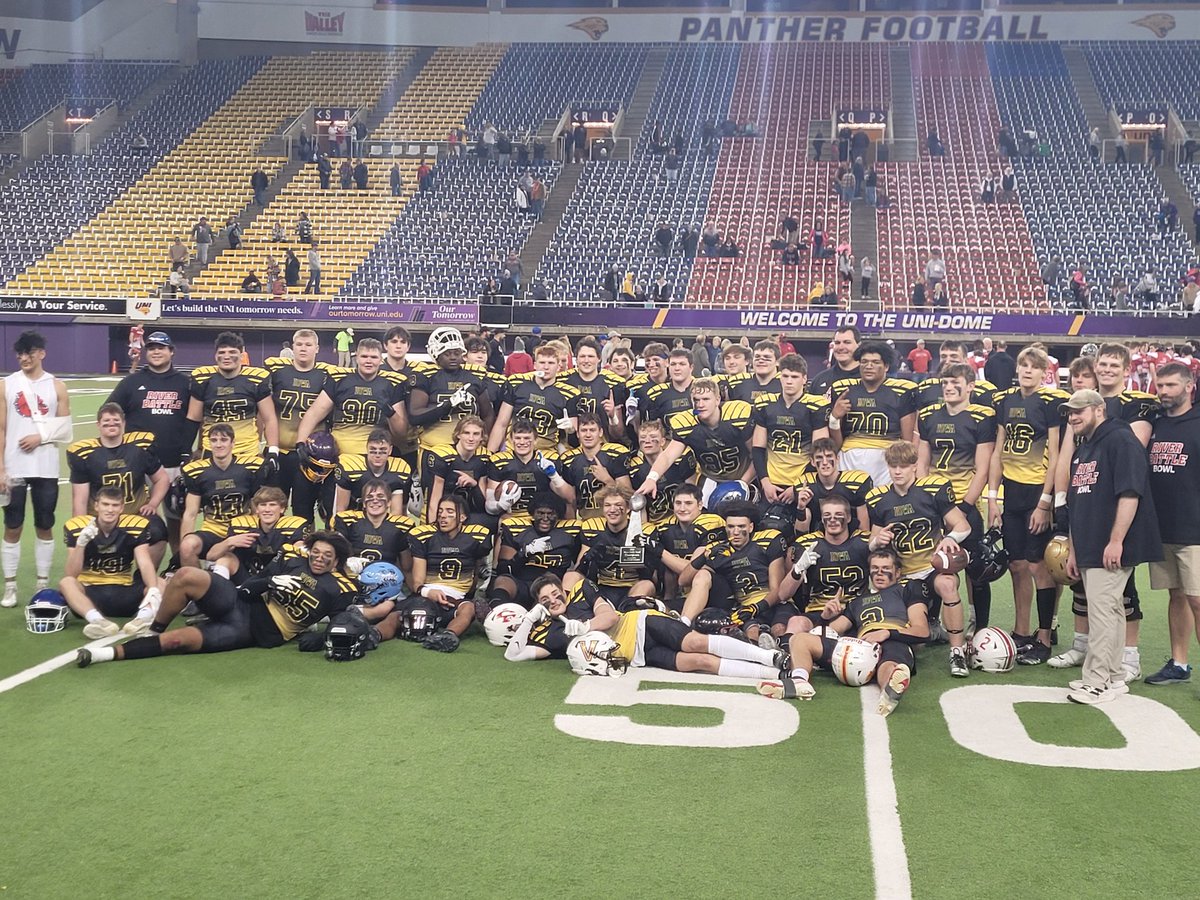 Great day playing at the Dome! <a href="/riverbattlebowl/">River Battle Bowl</a> An experience I will always remember!  Makes it a little sweeter to win one for Iowa! <a href="/BrodyMorrison8/">Brody Morrison</a>