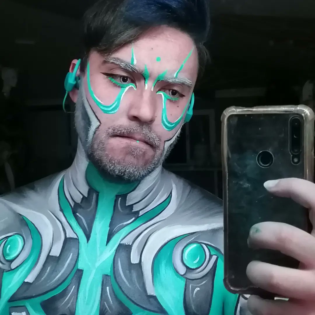 grievervsk's tweet photo. Here we go
Homunculi the new enemies in Bayonetta 3
But in bodypaint had to change a few thingies but it turned out cool
Products by
@DfxFaceart
@SenjoColor
@kryolanofficial
#bodyart #art #makeup #maquillaje #facepaint #bodypainting #bayonetta3 #cosplay #bodymakeup #fx #art https://t.co/ZjYeXOiKTS