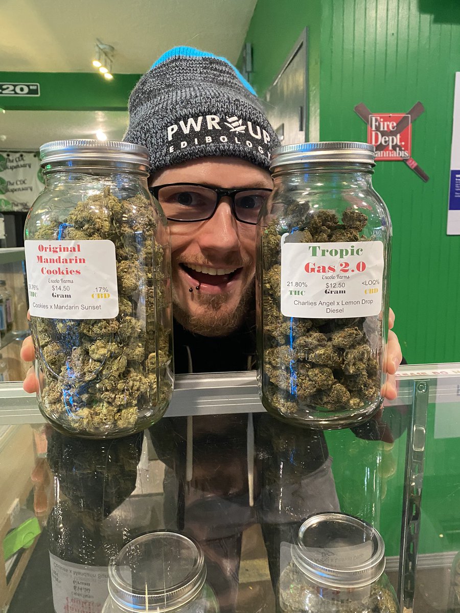 thecdcpdx's tweet photo. A couple of our fav #sativa strains rn- both grown by #Excolo https://t.co/KszfY5LbiX