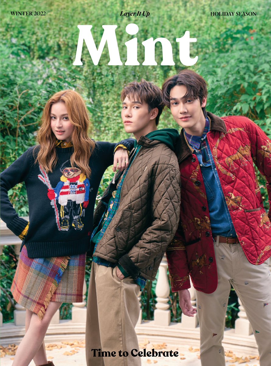 mintmag_th's tweet photo. ✨ปกใหม่รับปีใหม่! ‘ดิว-นานิ-พรีม’ แท็กทีมกันมาขึ้นปก #MintVol13 ฉบับล่าสุด ในแฟชั่นเซ็ตโททัลลุครับลมหนาวจาก #PoloRalphLaurenTH พร้อมบทสัมภาษณ์ถึงมุมมองความคิดที่เติบโตขึ้น รวมถึงความตั้งใจใหม่ๆ ของพวกเขาบนเส้นทางในวงการบันเทิง💚

#DewNaniPrimXMintMagTH
#PoloRLStyle
#MintMagTH https://t.co/BppGQX0RNV
