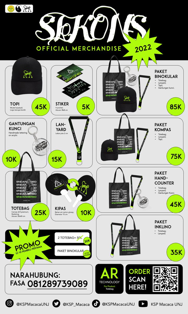 KSP_Macaca's tweet photo. 🐒 [OPEN PRE-ORDER PAKET MERCHANDISE SEKONS 2022] 🐒

Pre-order 👉🏻 (22 Nov-10 Des 2022) https://t.co/Yc9w1AAToh