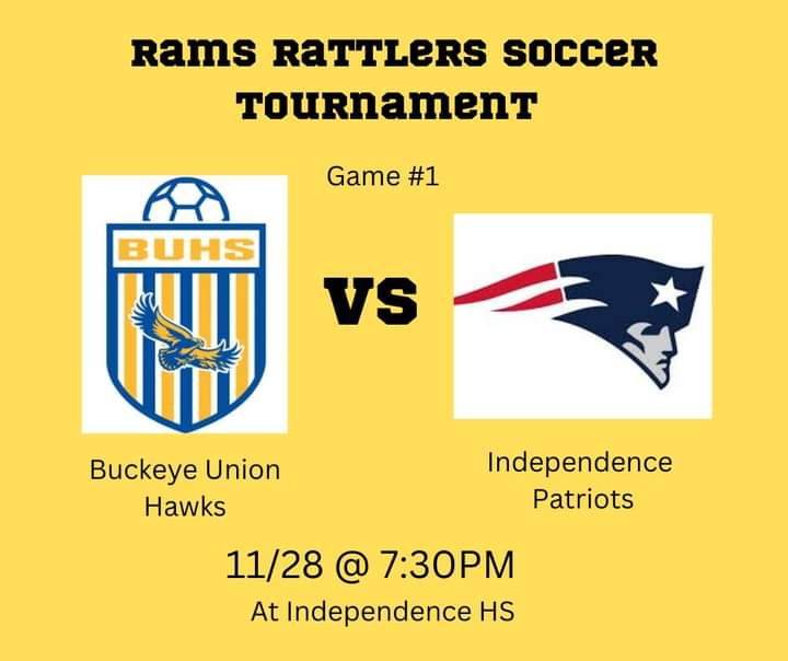 Tomorrow we get to play our 1st game of  the Rams Rattlers Soccer Tournament!!
LET'S GO HAWKS