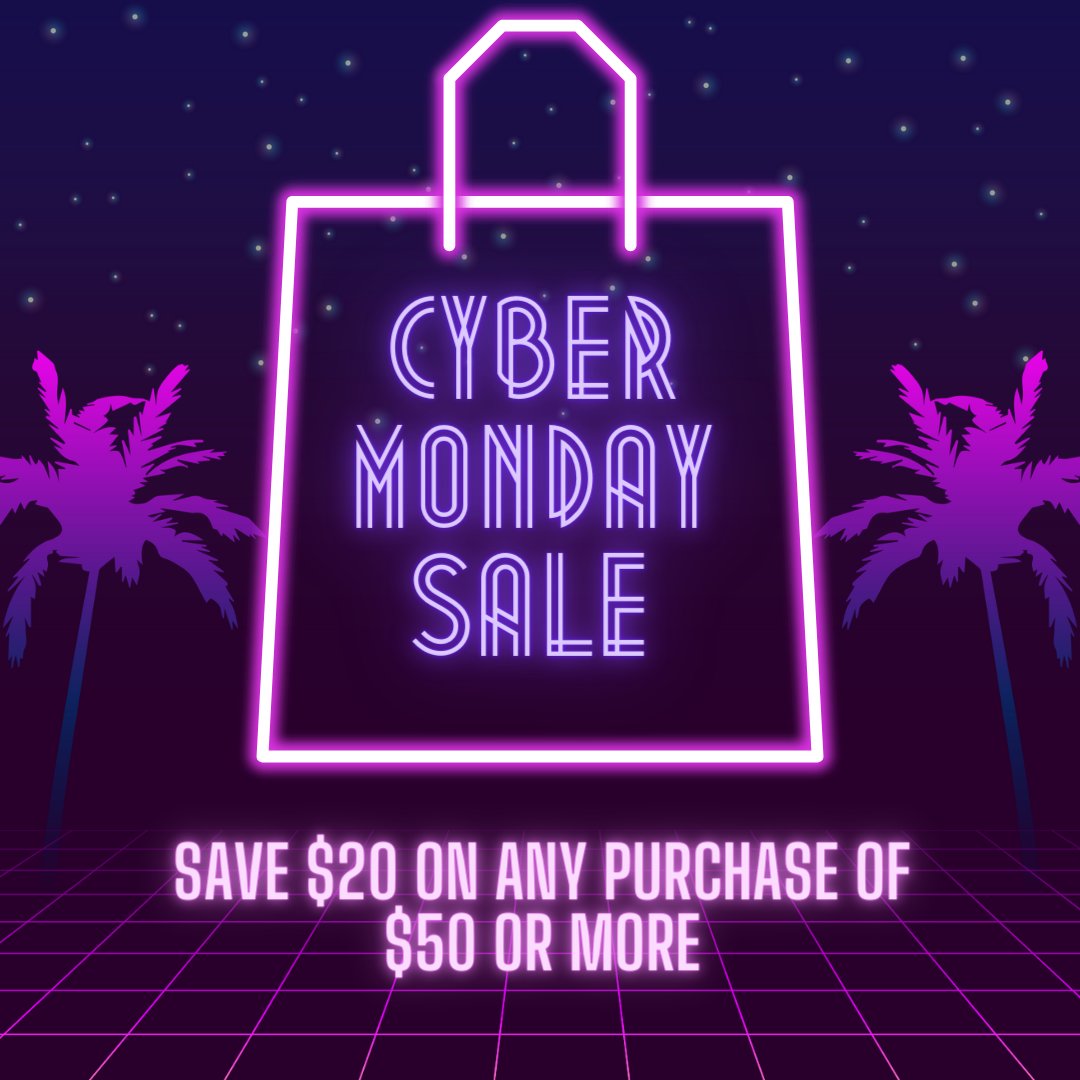 Ivoreescloset's tweet photo. We're ready for Cyber Monday, how about you?  Save $20 on any purchase of $50 or more site-wide for one day only!

https://t.co/iNuiE9g76H

#shopsmallbusinesses #CyberMonday2022 #childrensclothingboutique #womanownedbusiness #blackownedbusiness https://t.co/e5mxxYkRCs