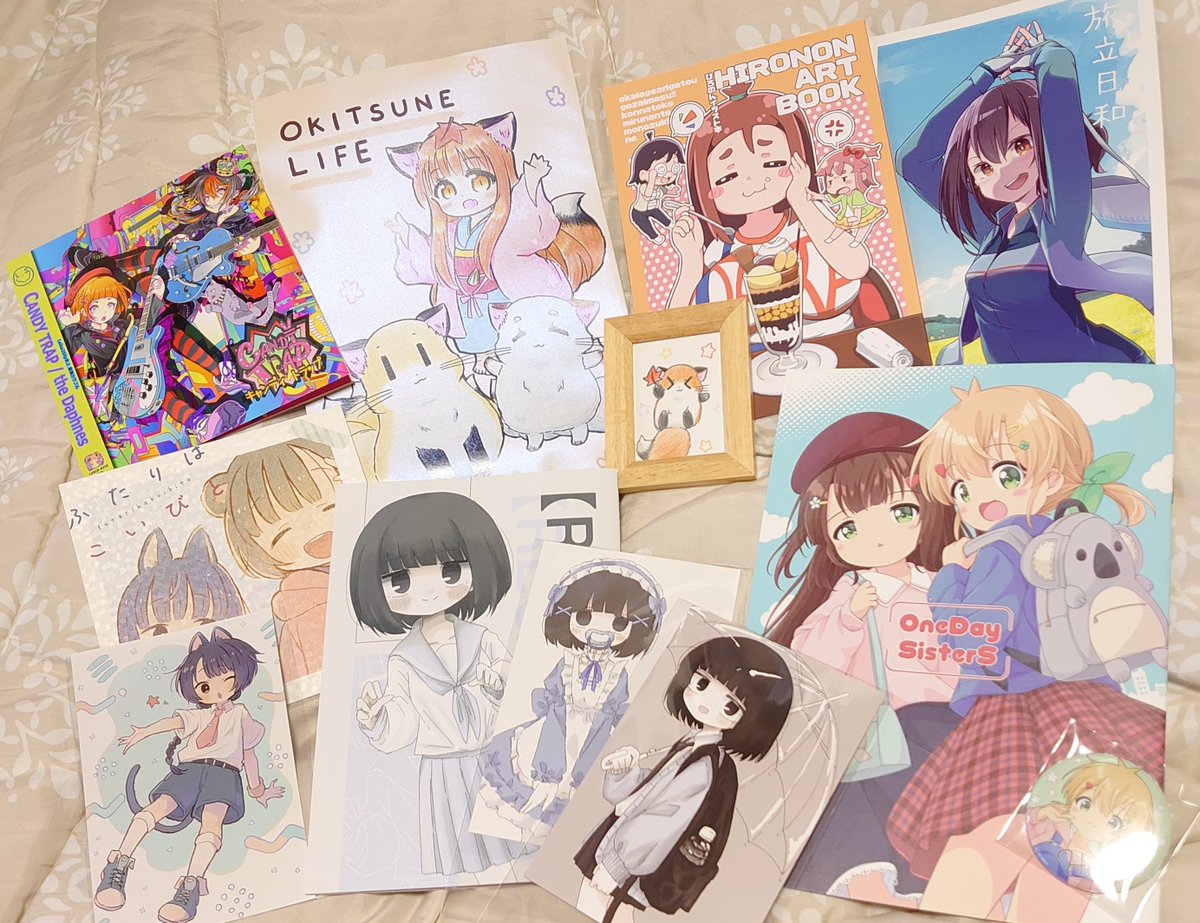 昨日のコミティアの戦利品(о'∀`о) 