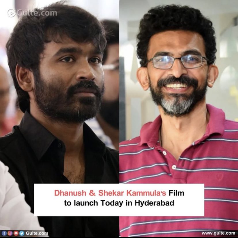 #Dhanush - #ShekarKammula - Pan India movie