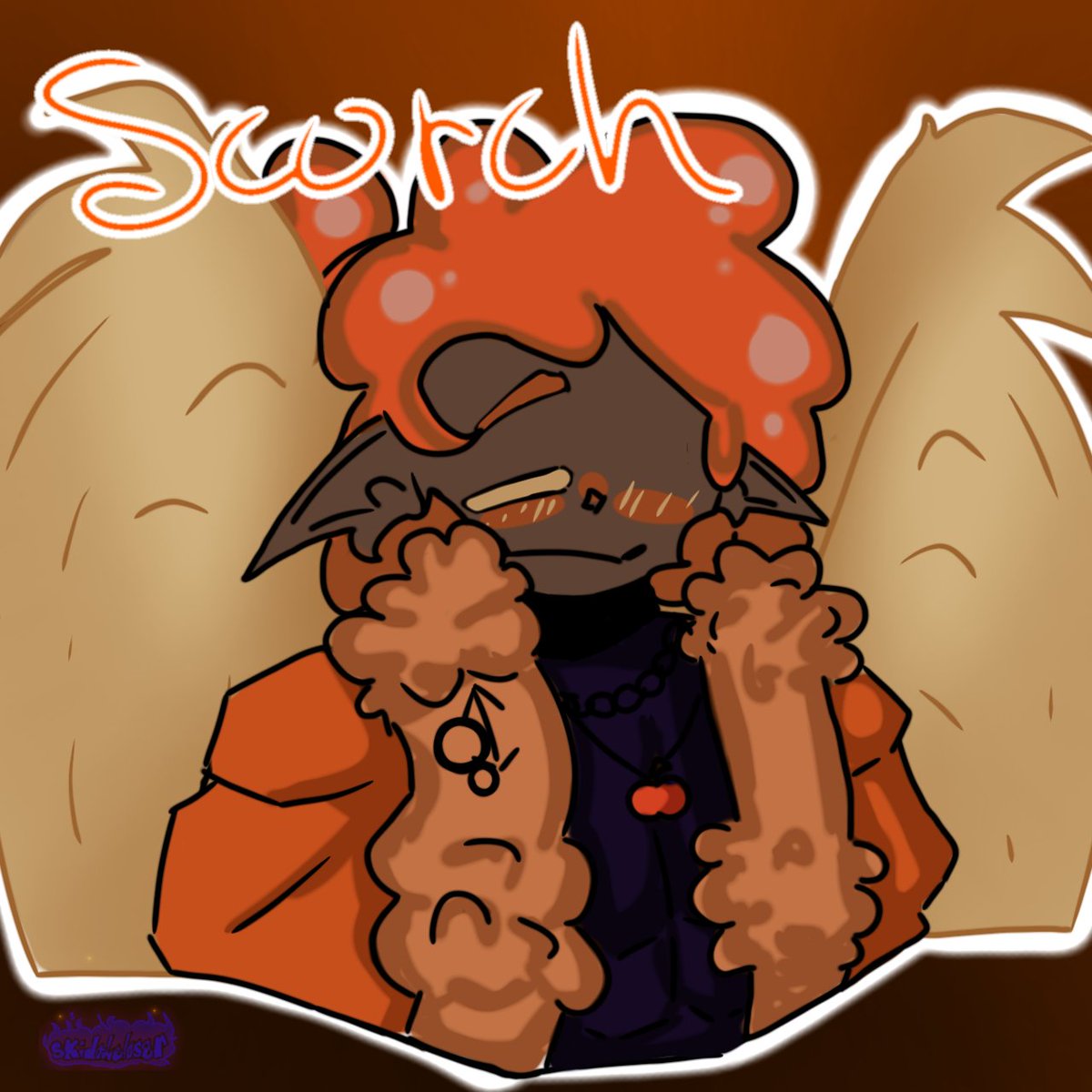 skidthecandykid's tweet photo. Scorch. A Spooky Month OC of mine, a Pump AU. He is not the same age as Pump, the original/cannon AU, 33 years old. #spookymonth #spookymonthfanart #spookymonthpump #spookymonthau #drawing #art #Artists #ArtistOnTwitter #alternateuniverse #au #characterdesign #Character https://t.co/iH1OzG7Gwh