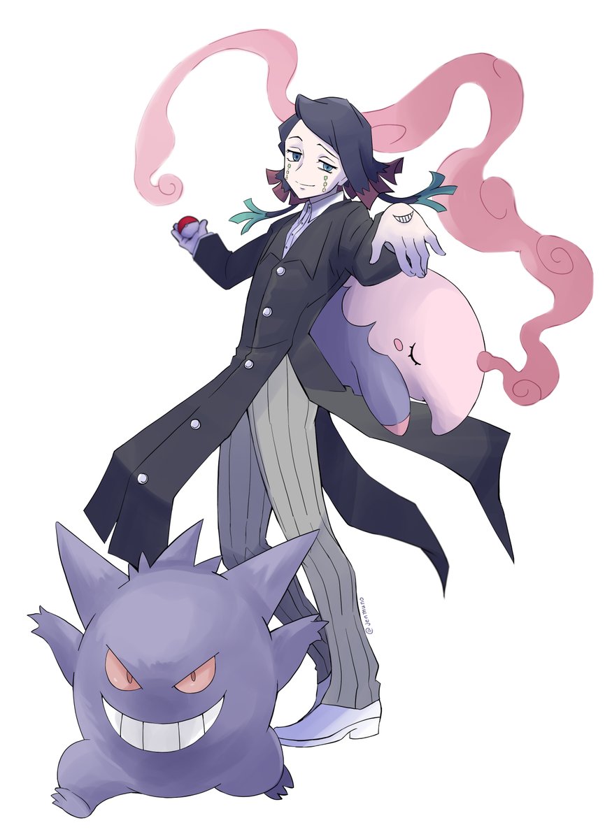 jenmuno's tweet photo. かげんのいちが　しょうぶをしかけてきた
※pkmnパロ

第4世代ぐらいまでしか知識ないんですが、ムiシiャiーiナちゃんってすごくえんむちゃん
あとゲiンiガiーはただの私の好み https://t.co/jGjqXjcr8i