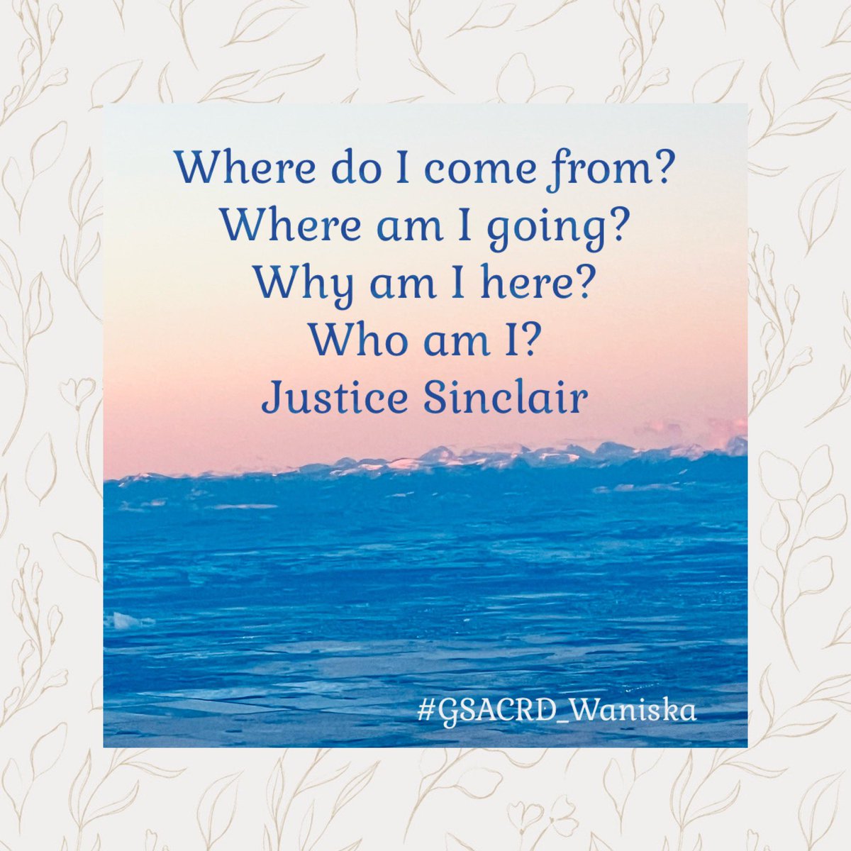 How can you incorporate these four questions posed by Justice Murray Sinclair into your teaching practice this month? This week? Today? #TRC #Reconciliation #GSACRD_Waniska Learn more here tinyurl.com/yc3x3jky