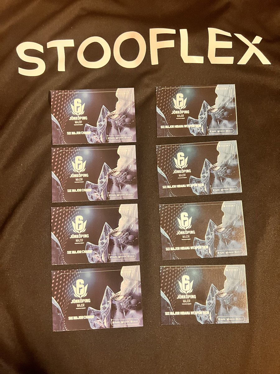 🎁 GIVEWAY SIX MAJOR CHARM &amp; HIBANA SKIN 🎁

Follow &amp; RT <a href="/Stooflex/">Falcons Stooflex</a> to have a chance to win

Ends the 7 September