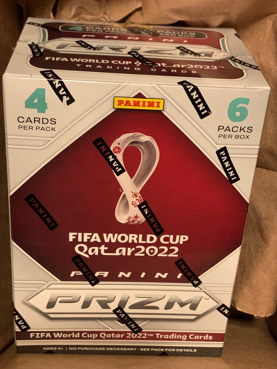 Who wants a Prizm World Cup blaster box? 

- Follow <a href="/CardPurchaser/">Card Purchaser</a> 
- Retweet this tweet
- Comment below with your favorite soccer player

I WILL NOT DM YOU WITH LINKS!

Winner drawn Tuesday night November 29th at 9pm Central! US shipping address please