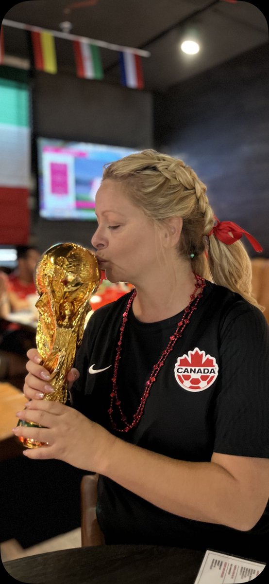 careymcbeth's tweet photo. Go Canada Go! 🇨🇦 #qatar2022 #canmnt #worldcup https://t.co/5wXpJRpBKY