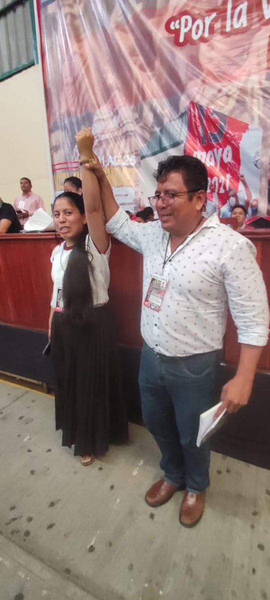 Histórico para nuestro movimiento.

Yenny Araceli, Secretaria General del magisterio democrático de Oaxaca.