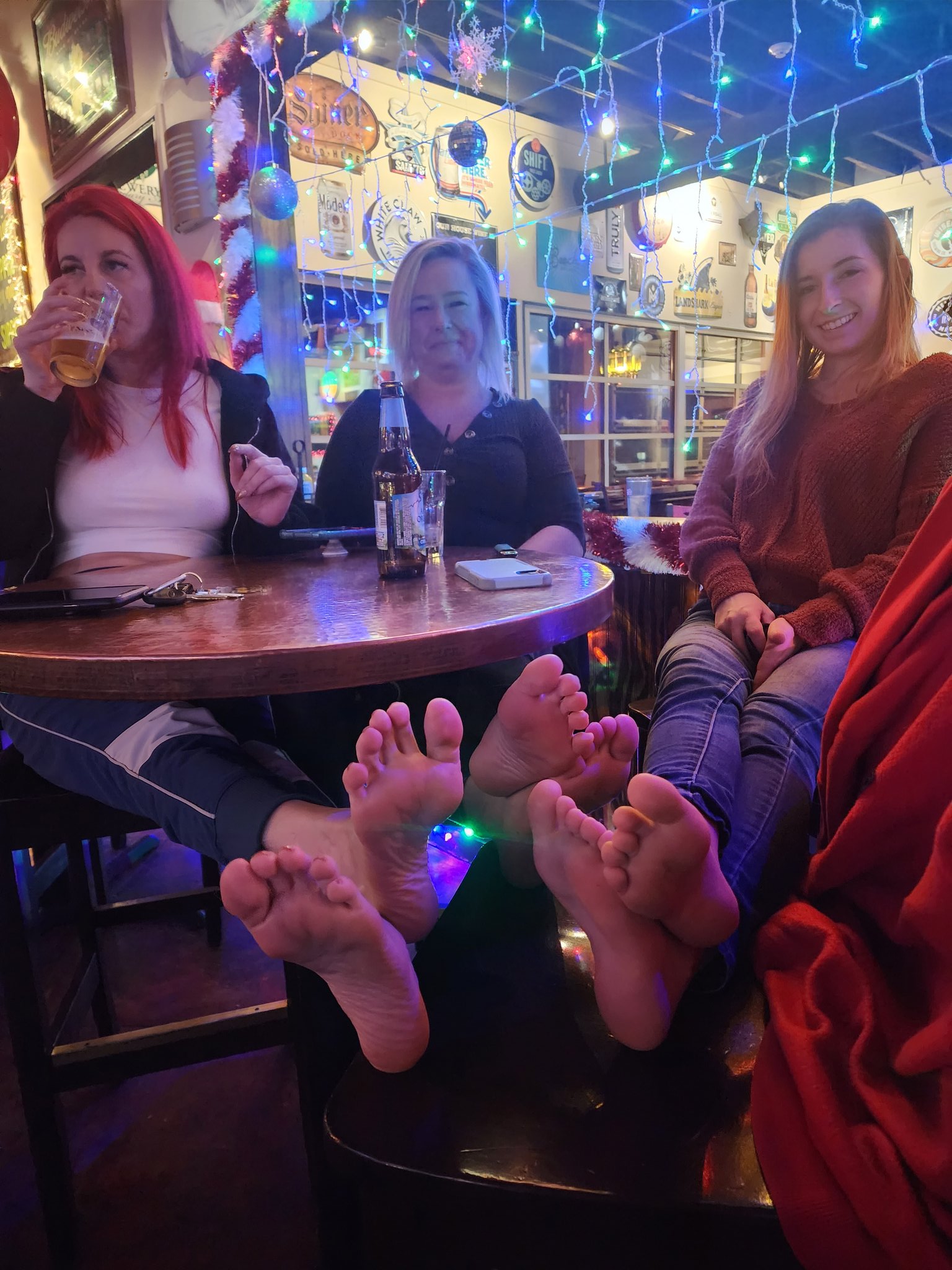 Joey the Foot Guy on Twitter: "At the bar with @TicklesSoles and doing