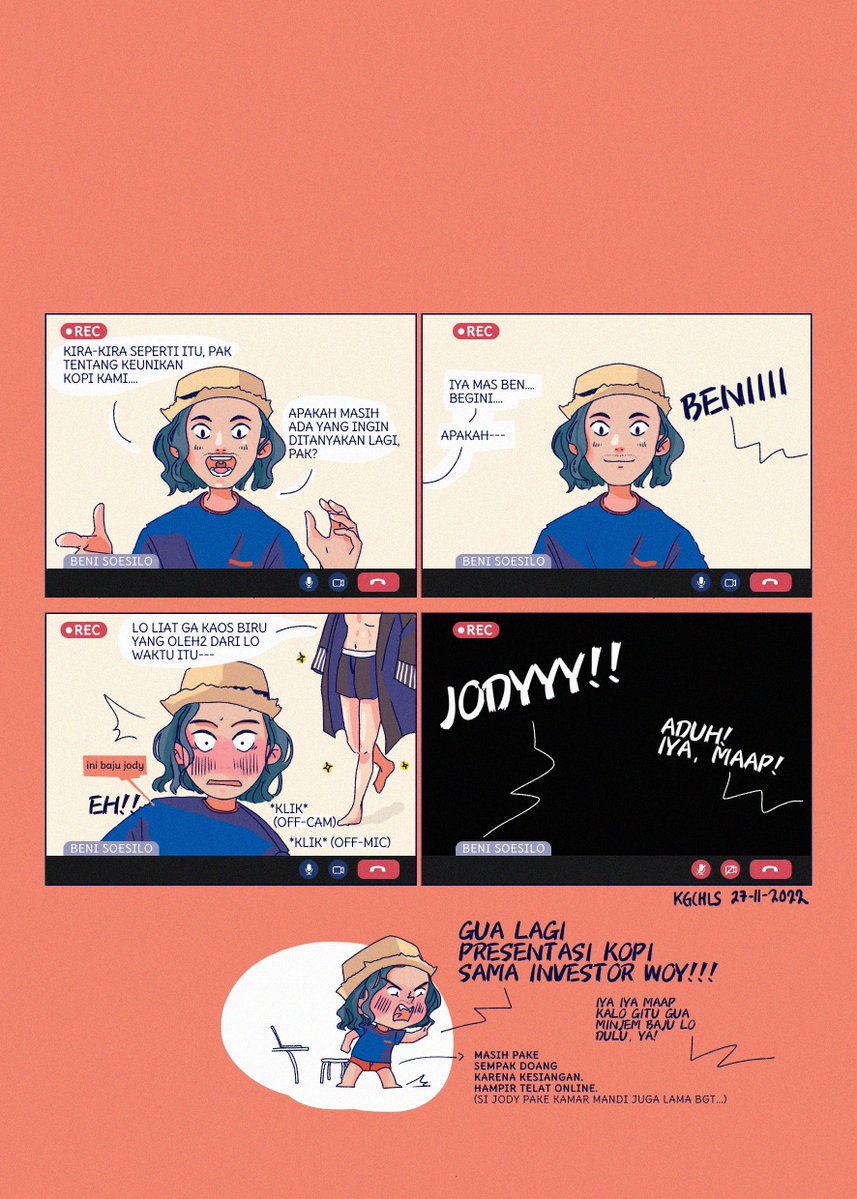 alminyeo's tweet photo. ✨On Frame.✨

Referensi dari film FilKop 2 lmao. if you know, you know.
#filosofikopi #filkop #filosofikopifanart #fanart #benjody #benjodyfanart https://t.co/cV5M3GtS9K