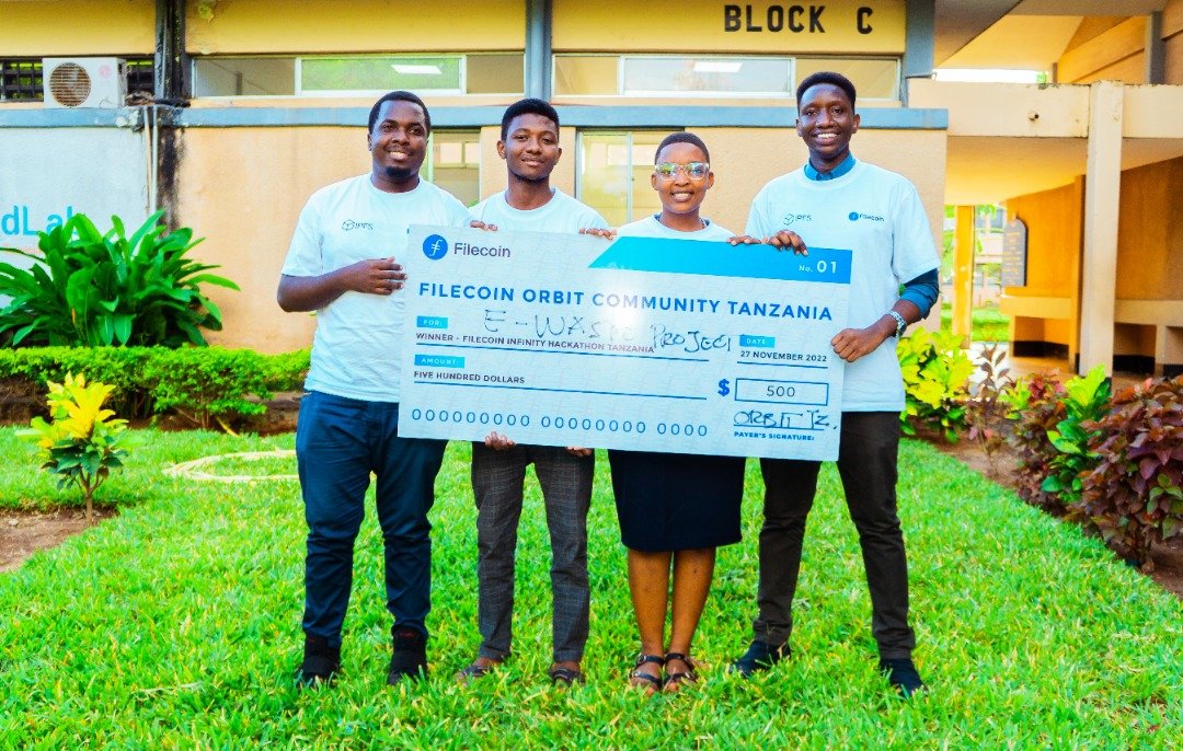 team_ewaste's tweet photo. @OrbitTanzania1 @Filecoin @mafolebaraka @AllanMangeni @kyanja_m @Yuliia_Web3 and others who hosted this Hackathon.
We are more than thankful that you hosted this event. We enjoyed the experience.

Looking forward to meeting you again next time.

Thank You.

#eWaste https://t.co/lNCjmsHkrz