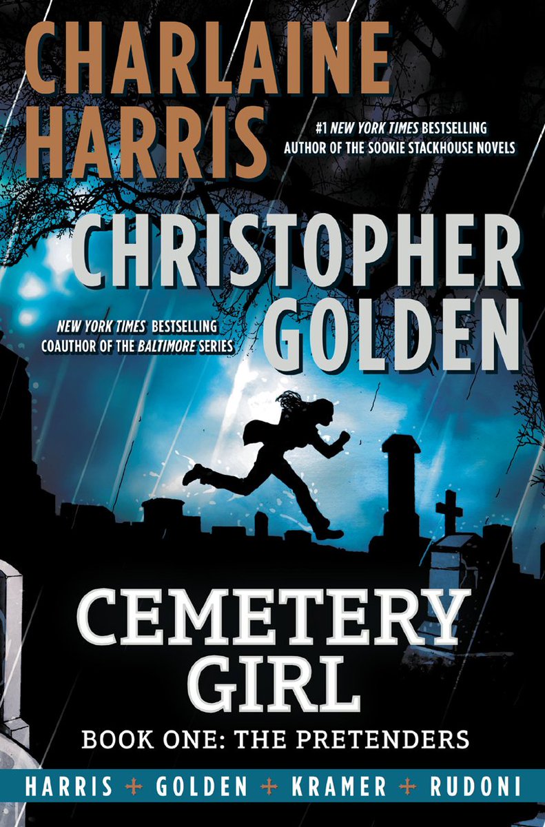 Cemetery Girl: Book One: The Pretenders (The Cemetery Girl Trilogy) by Charlaine Harris and Christopher Golden / Art by Don Kramer 
– Available Now to Order at Amazon Here: amzn.to/2IfGsWJ 
- #amazondeals #spookygirls #graveyardgirls