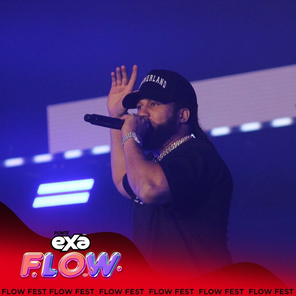 ExaFM's tweet photo. #ElAlfa sorprendió a todo el #FlowFest2022 🔥😈 con su tremendo flow 😎 #FlowFestEnExa https://t.co/0adrUWkCoG