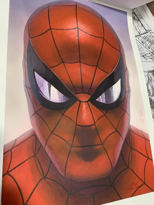 #originalart available through official representation  #SpiderMan #Daredevil #hulk #theshadow 