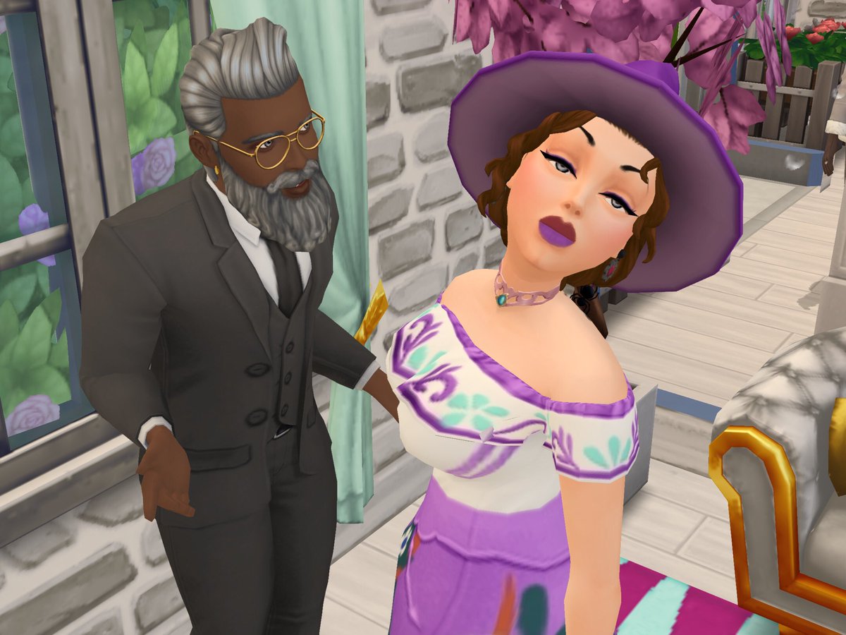 thePuebl0's tweet photo. Someone is not in the mood 😂 i wonder what he did 😂

#thesimsmobile https://t.co/OIiQxapiqm