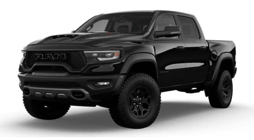Qagggy's tweet photo. The RAM 1500—a truck designed, apparently, to deliver maximum blunt force trauma to a pedestrian's head or rib cage—has a 5-Star Federal Safety Rating. https://t.co/ajXBr2AaZL