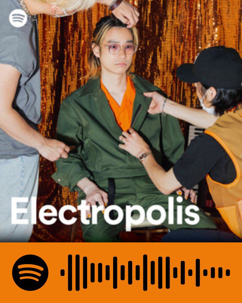 🟢 #SpotifyPlaylist  
✅CHiLi GiRL
🎵都会の森(Frasco Remix)

Thanks to 
<a href="/SpotifyJP/">Spotify Japan</a>

 for adding playlist
🎧City Pop : シティーポップの今
🔗open.spotify.com/playlist/37i9d…
🎧Women's Voice
🔗open.spotify.com/playlist/37i9d…
🎧Electropolis
🔗open.spotify.com/playlist/37i9d…