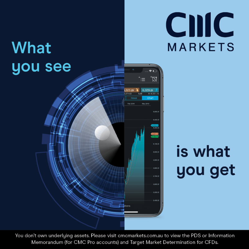 CMCMarketsAusNZ's tweet photo. Trade with transparent pricing on an award-winning platform for no surprises.