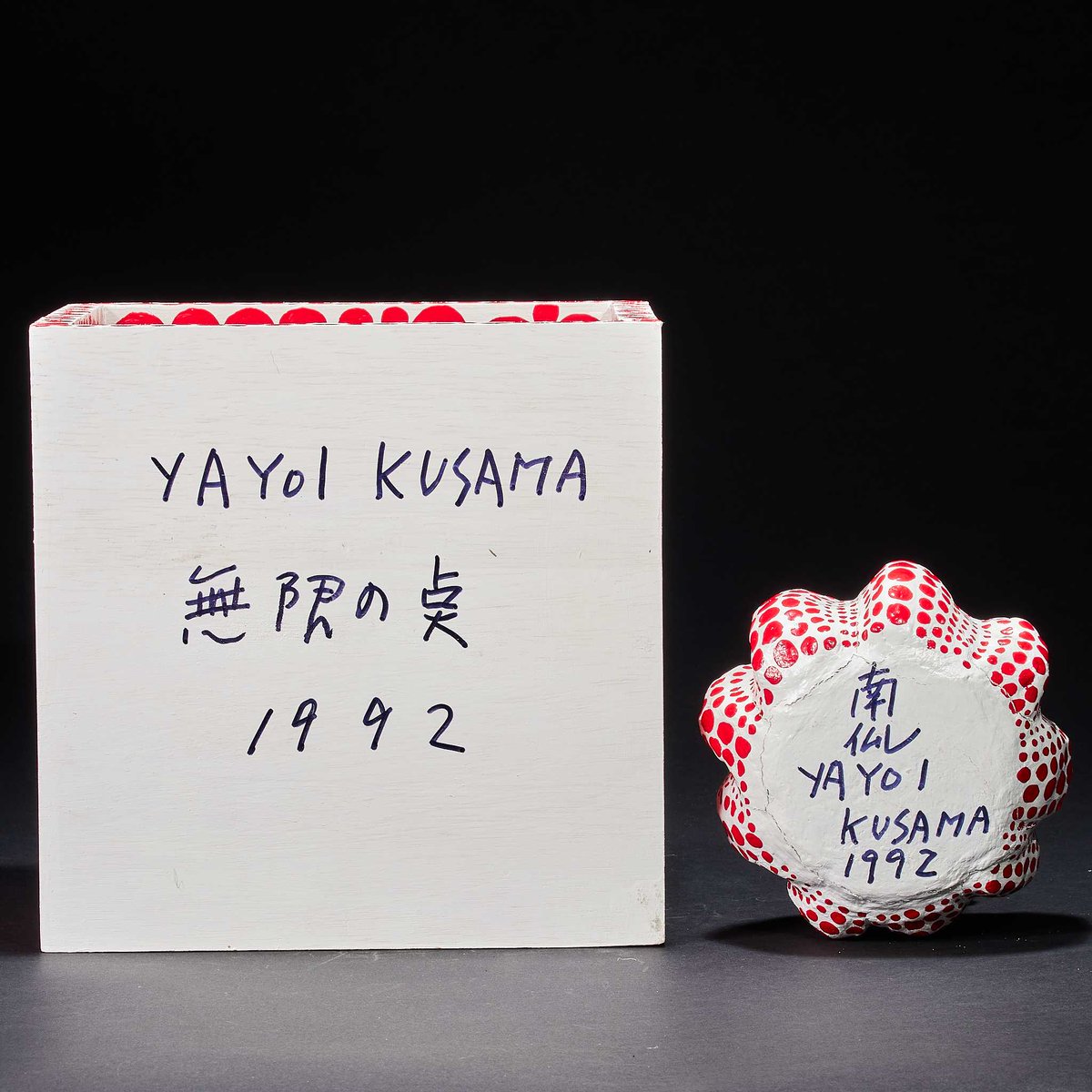 LiveHyde's tweet photo. Yayoi Kusama —Pumpkin Ornament
Art for auction🌈

https://t.co/MucljJMlj1

#modernart #artistsontwitter #collection #Art_of_Heroes #gifts #GiftGuide https://t.co/fqKrRCd4L5