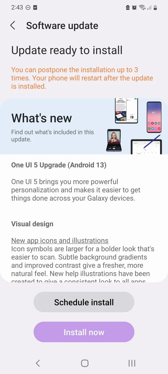 Samsung One UI Software Updates on Twitter: