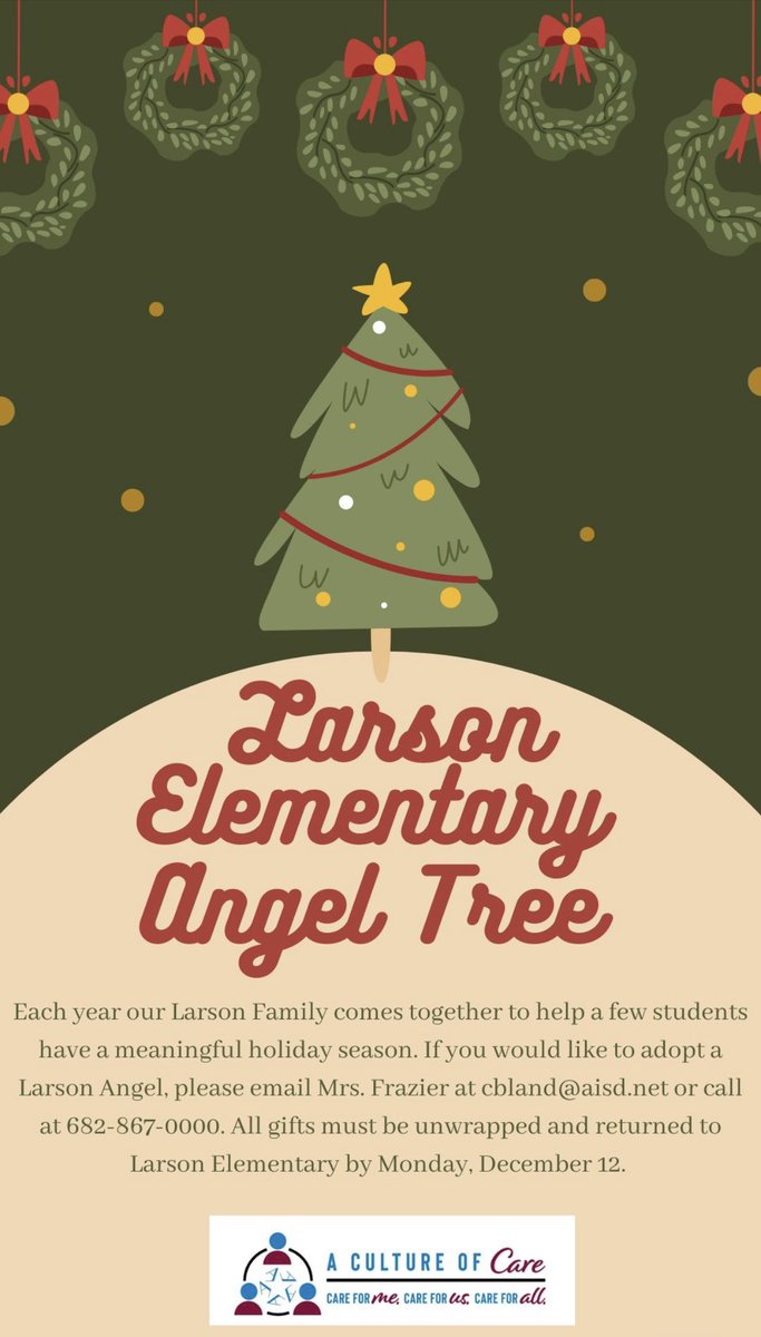 If anyone wants to adopt one of my precious students as an angel, please let me know! <a href="/larson_lions/">Larson Elementary</a>