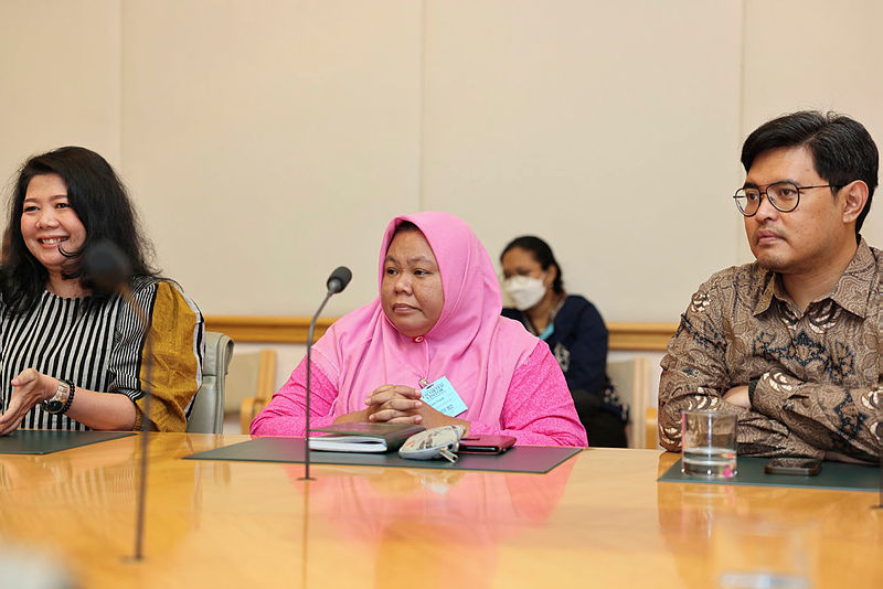 PatConroy1's tweet photo. The Australian Government is committed to inclusive development. We are ensuring women with disabilities are empowered to drive change &amp; contribute to effective development across the Indo-Pacific.

It was an honour today to meet some strong disability advocates from our region. https://t.co/gGr83s3hqW