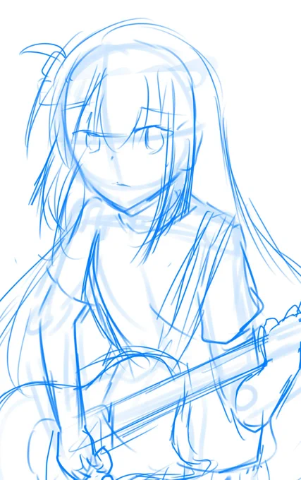 ぼっちちゃんを描く 
